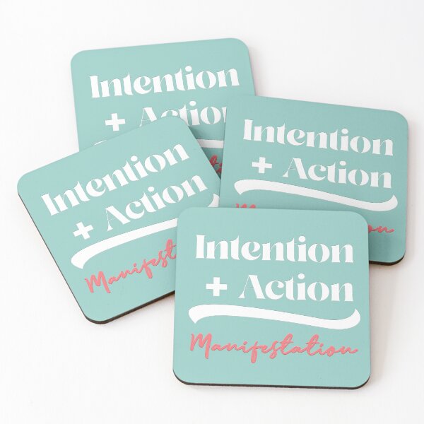 Item preview, Intetion + Action = Manifestation designed and sold by squishyrainbow.