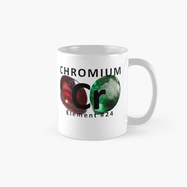 Item preview, Chemistry Mug - Chromium Element Periodic Table designed and sold by NerdInspired.