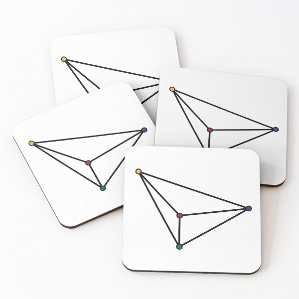 Item preview, Four Colour Theorem designed and sold by GalacticEmpire.