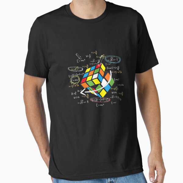 Item preview, Cool Math Rubik Rubix Rubics Player Cube Math Lovers T-Shirt designed and sold by Lukifo-Driven.