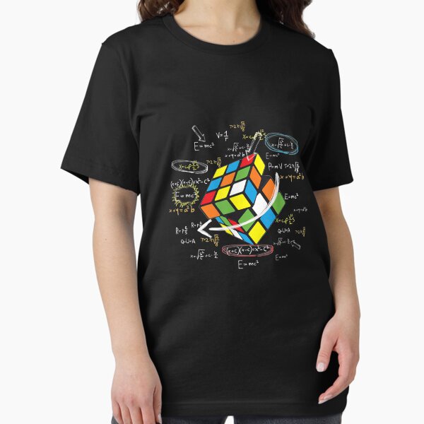 Aperçu de l'œuvre Cool Math Rubik Rubix Rubics Player Cube Math Lovers T-Shirt créée et vendue par Lukifo-Driven.
