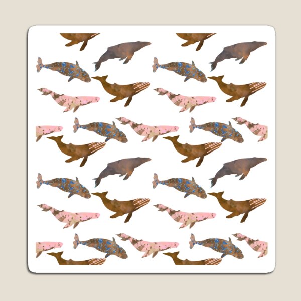 Item preview, Whales Yellow Palette designed and sold by keelsome.