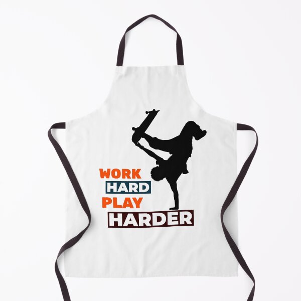 Item preview, Work Hard Play Harder Skateboarder designed and sold by davestees506.