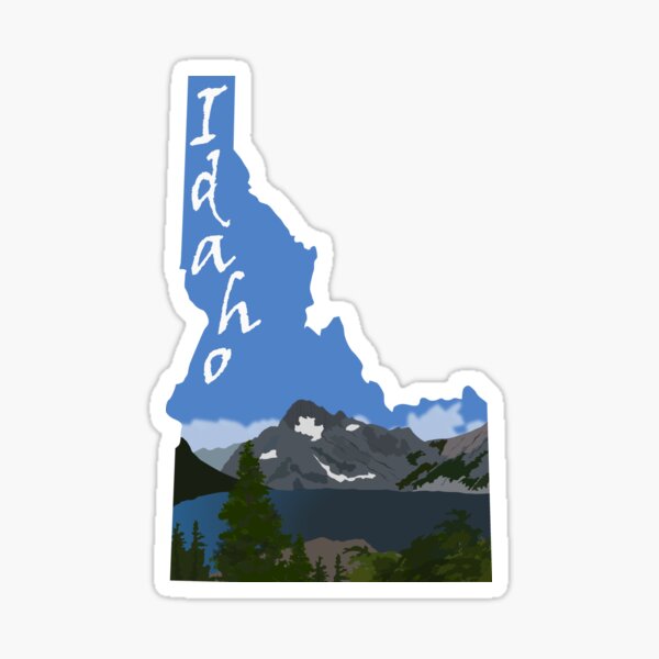 Idaho: Sawtooth Lake Sticker