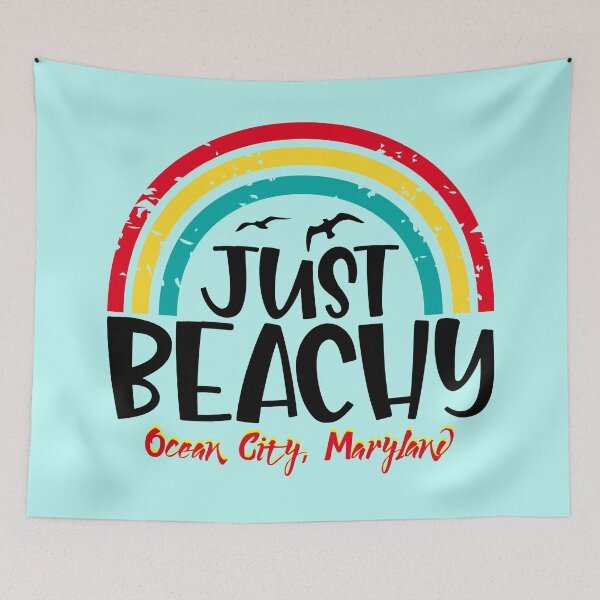 Item preview, Just Beachy - Ocean City, Maryland designed and sold by SergeantSwagger.