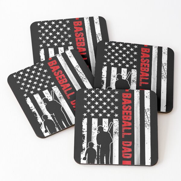Artikelvorschau, Vintage USA American Flag Pride Baseball Team Papa Mama entworfen und verkauft von FoaienduFoakiIi.