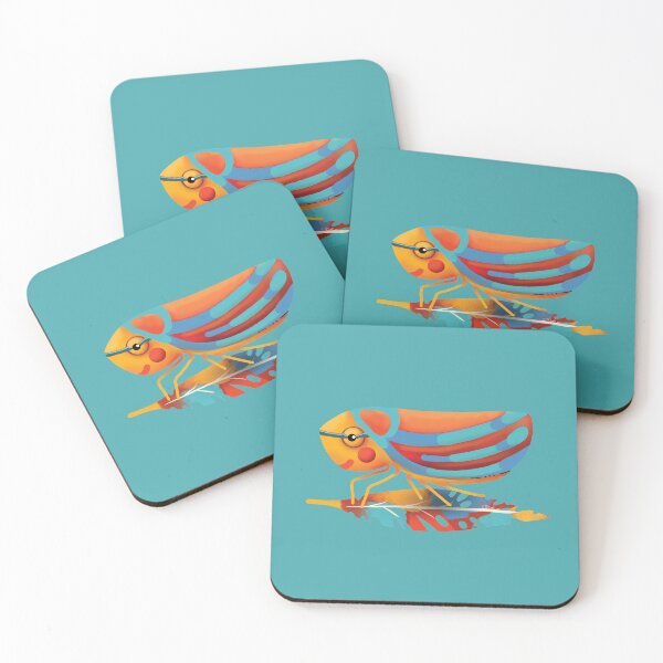 Item preview, Candy-striped Leafhopper designed and sold by Karin Taylor.