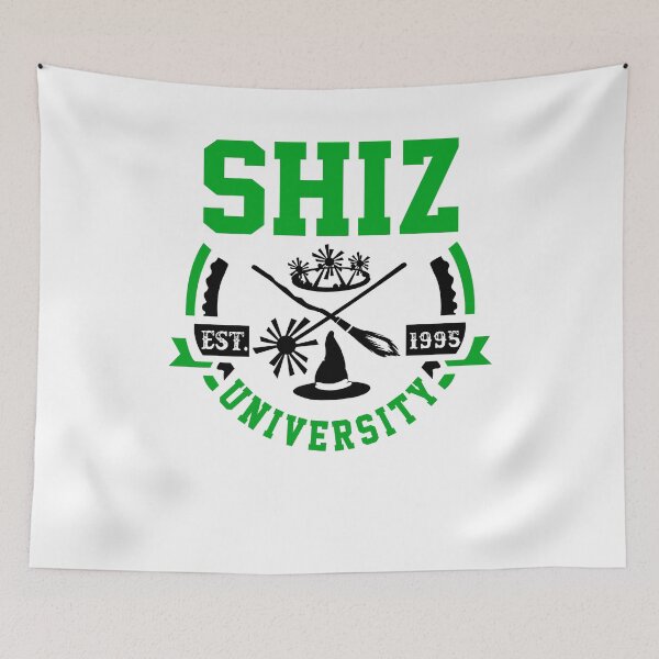 Item preview, Shiz University Unisex T-Shirt, Short Sleeves, Tank Top, designed and sold by ZAVDBT.