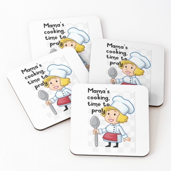 Item preview, Mama's Cooking, Time to Pray designed and sold by Twittlefish.