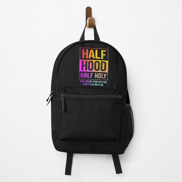 Artikelvorschau, Half Hood Half Holy Pray With Me Don't Play With Me T-Shirt entworfen und verkauft von Lukifo-Driven.