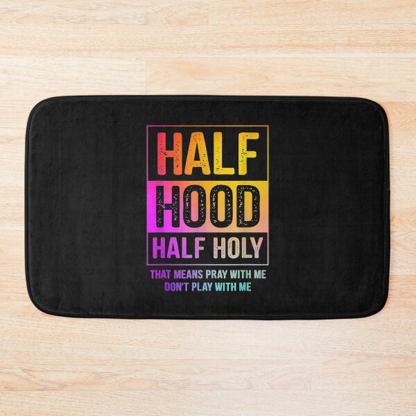 Item preview, Half Hood Half Holy Pray With Me Don't Play With Me T-Shirt designed and sold by Lukifo-Driven.