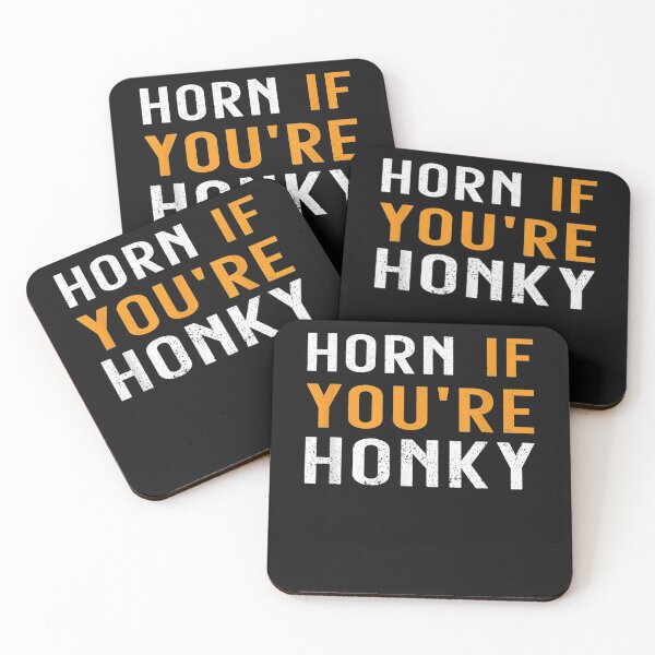 Item preview, Horn If You're Honky T-Shirt designed and sold by Lukifo-Driven.