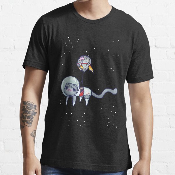 Theoretical Space Cat V2 Essential T-Shirt