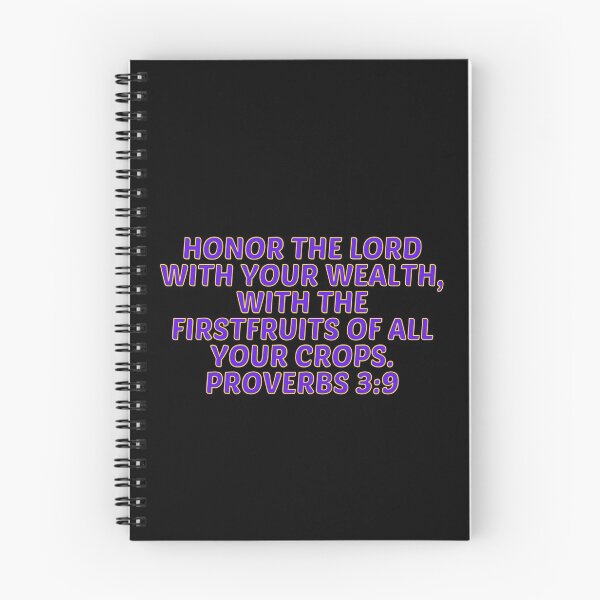 Item preview, Bible Verse Proverbs 3:9 designed and sold by Prayingwarrior.