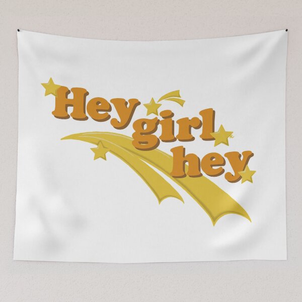 Item preview, Golden Hey Girl Hey designed and sold by The White Bat.