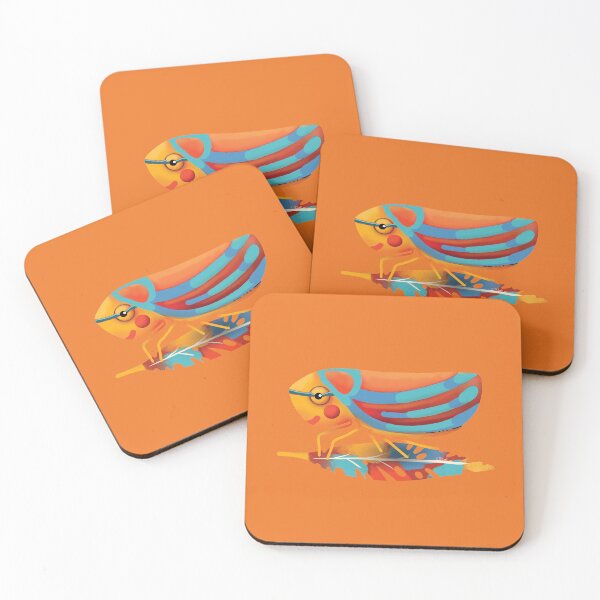 Item preview, Candy-striped Leafhopper designed and sold by Karin Taylor.