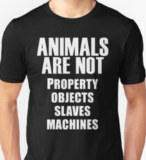 Animals Are Not Unisex T-Shirt