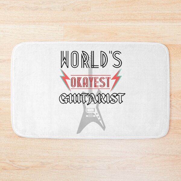 Item preview, World's Okayest Guitarist designed and sold by HomerNixon.