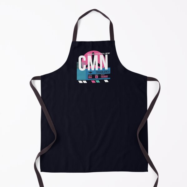 Item preview, Casablanca, Morocco (CMN) Airport Code Baggage Tag designed and sold by SLAG-Creative.