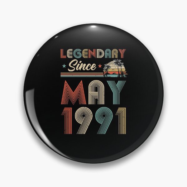 Item preview, 30th Birthday Gift 30 Years Old Legendary Since May 1991 designed and sold by DanielleNicolet.