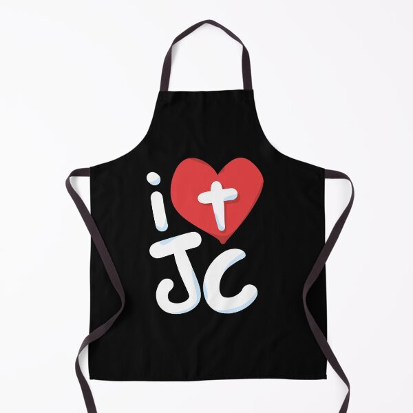 Item preview, I Heart JC Cross Jesus Christ Gift designed and sold by TTFMerch.