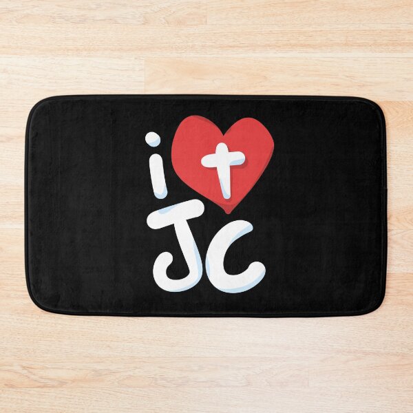 Item preview, I Heart JC Cross Jesus Christ Gift designed and sold by TTFMerch.