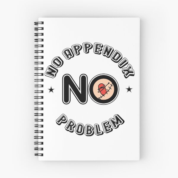 Item preview, no appendix no problem designed and sold by DDIN Design.