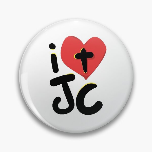 Item preview, I Heart JC Cross Jesus Christ Gift designed and sold by TTFMerch.