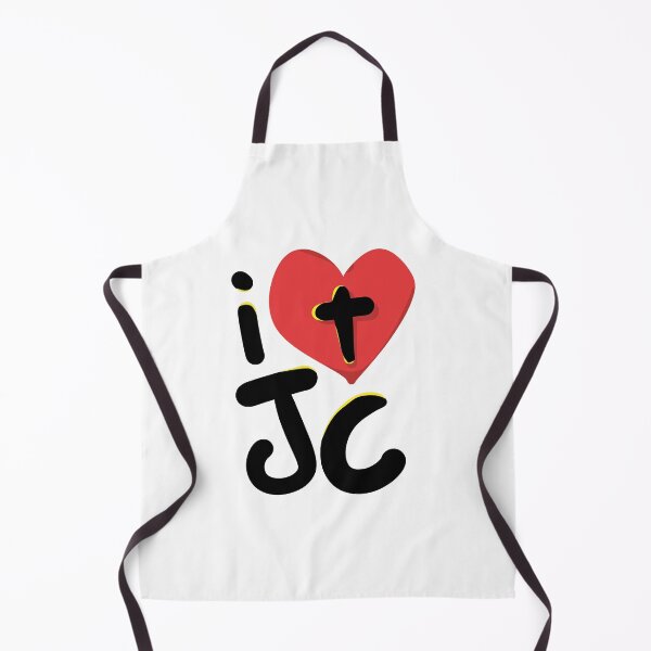 Item preview, I Heart JC Cross Jesus Christ Gift designed and sold by TTFMerch.