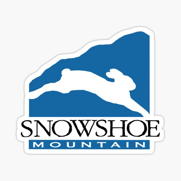 "Snowshoe Mountain" Sticker for Sale by Moozdezign Redbubble