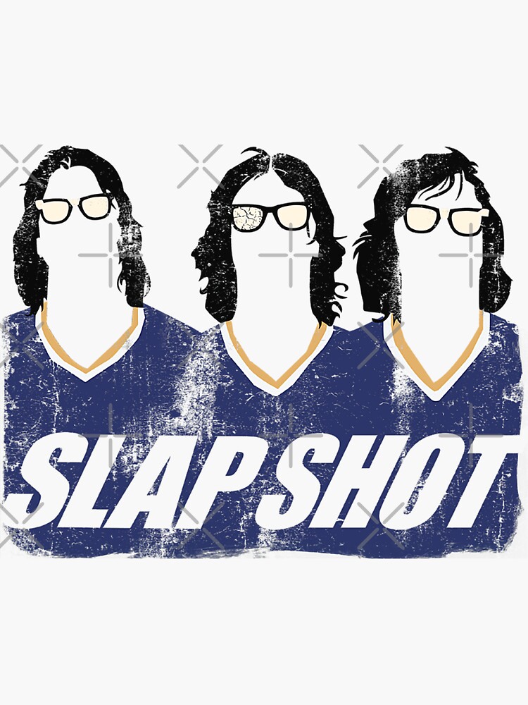 Hanson brothers slap shot! classic t shirt Sticker for Sale by