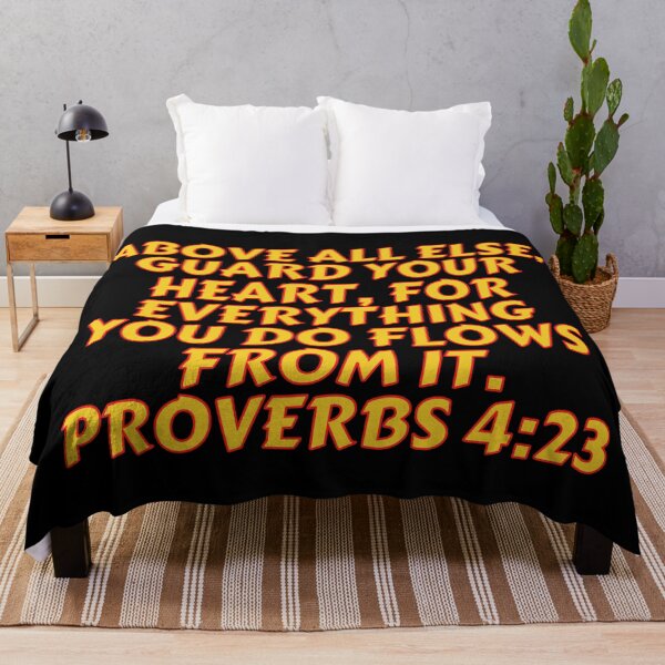 Item preview, Bible Verse Proverbs 4:23 designed and sold by Prayingwarrior.