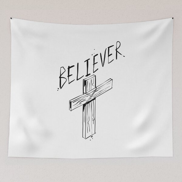 Item preview, Cross Believer Jesus Christ Gift designed and sold by TTFMerch.
