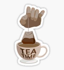 Tea Time Sticker Sticker