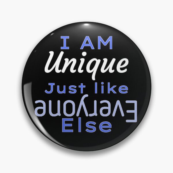 Item preview, Unique Blue on Black designed and sold by JPF-Designs.