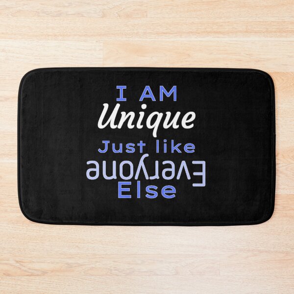 Item preview, Unique Blue on Black designed and sold by JPF-Designs.
