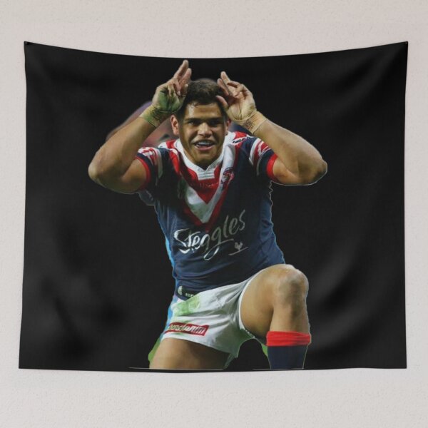 Item preview, The champion latrell mitchell designed and sold by Drawartista.