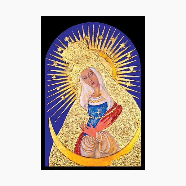 Our Lady of Ostrabrama Photographic Print