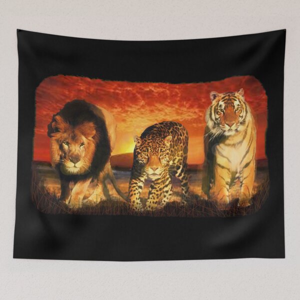 Item preview, BIG CATS IN SUNSET designed and sold by THE AMERICAN TEEVANGELIST.