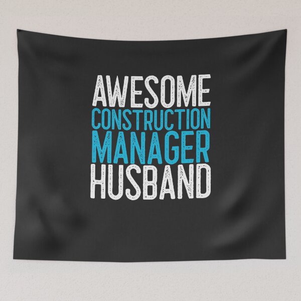 Item preview, Awesome Construction Manager Husband Construction Gift designed and sold by EricJP.