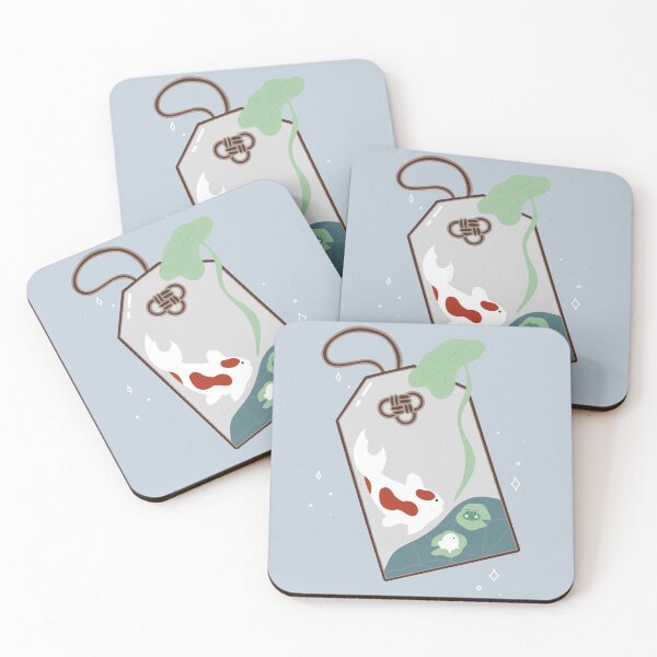 Item preview, Koi Fish Omamori designed and sold by CozyBerry Creations.