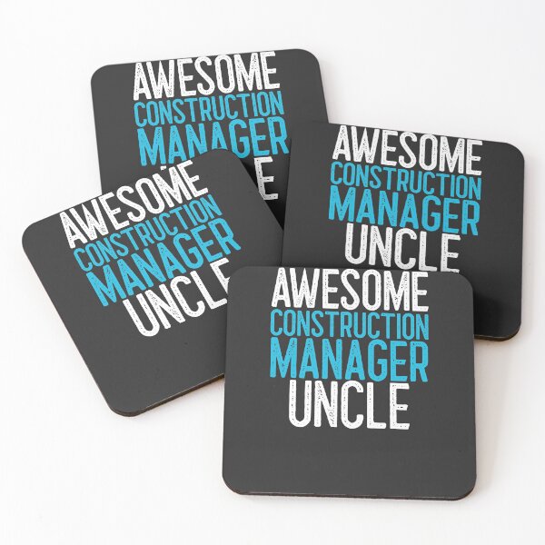 Item preview, Awesome Construction Manager Uncle Construction Gift designed and sold by EricJP.
