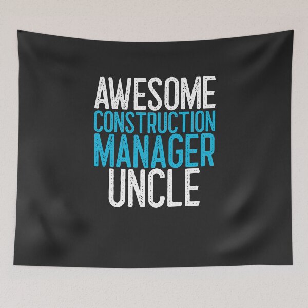 Item preview, Awesome Construction Manager Uncle Construction Gift designed and sold by EricJP.
