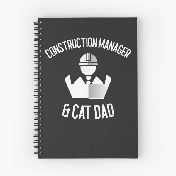 Item preview, Construction Manager & Cat Dad Construction Gift designed and sold by EricJP.