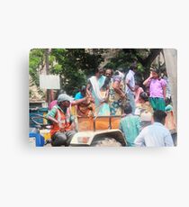 Laborers Canvas Print