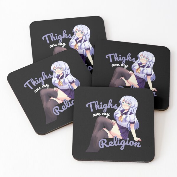 Item preview, Anime Girl Thighs Waifu Material Hentai Quote  designed and sold by LachDari.