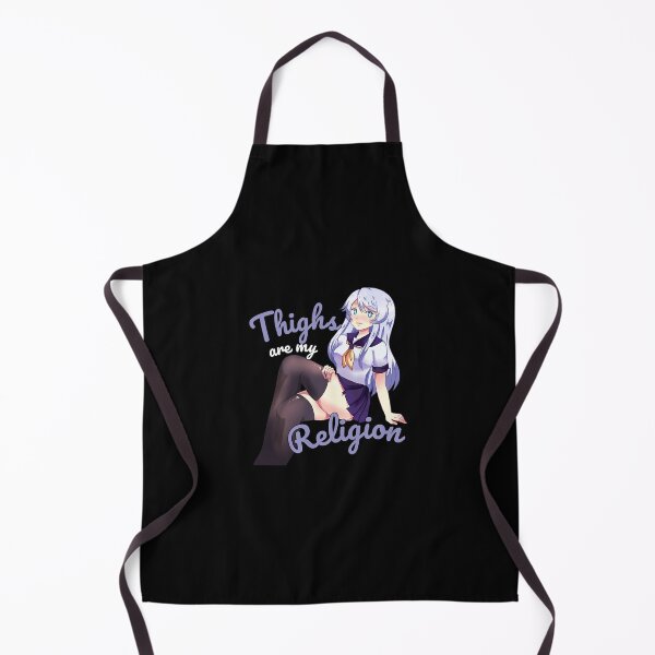 Item preview, Anime Girl Thighs Waifu Material Hentai Quote designed and sold by LachDari.