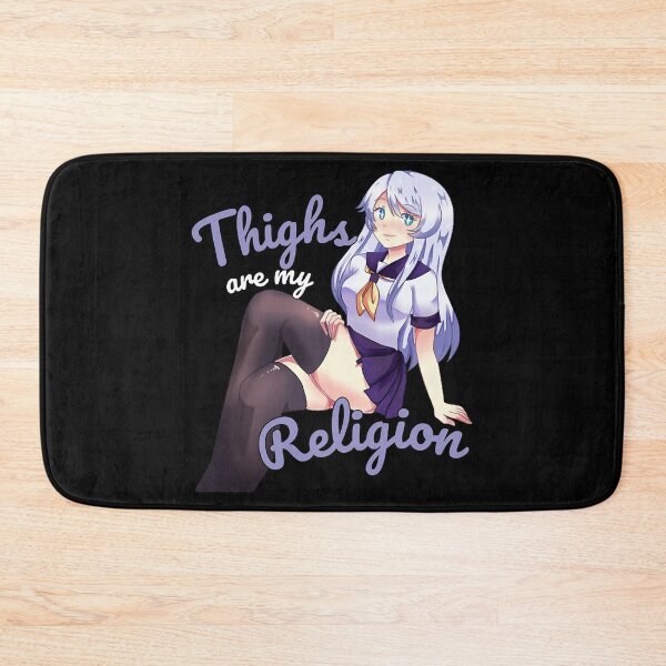 Item preview, Anime Girl Thighs Waifu Material Hentai Quote  designed and sold by LachDari.