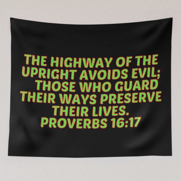 Item preview, Bible Verse Proverbs 16:7 designed and sold by Prayingwarrior.