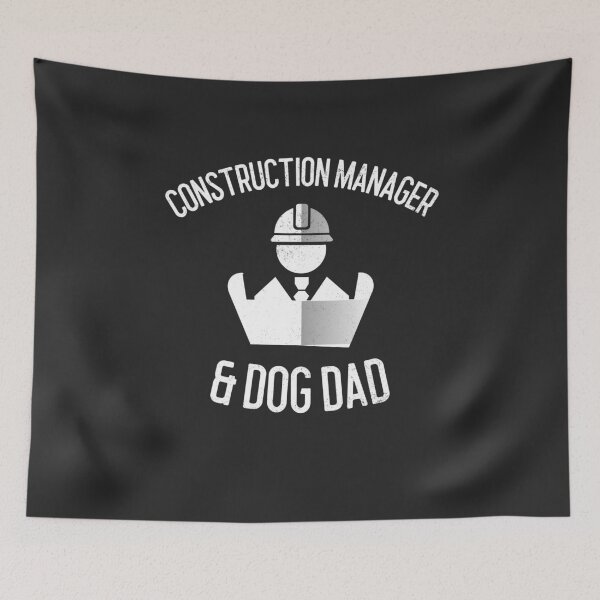 Item preview, Construction Manager & Dog Dad Construction Gift designed and sold by EricJP.